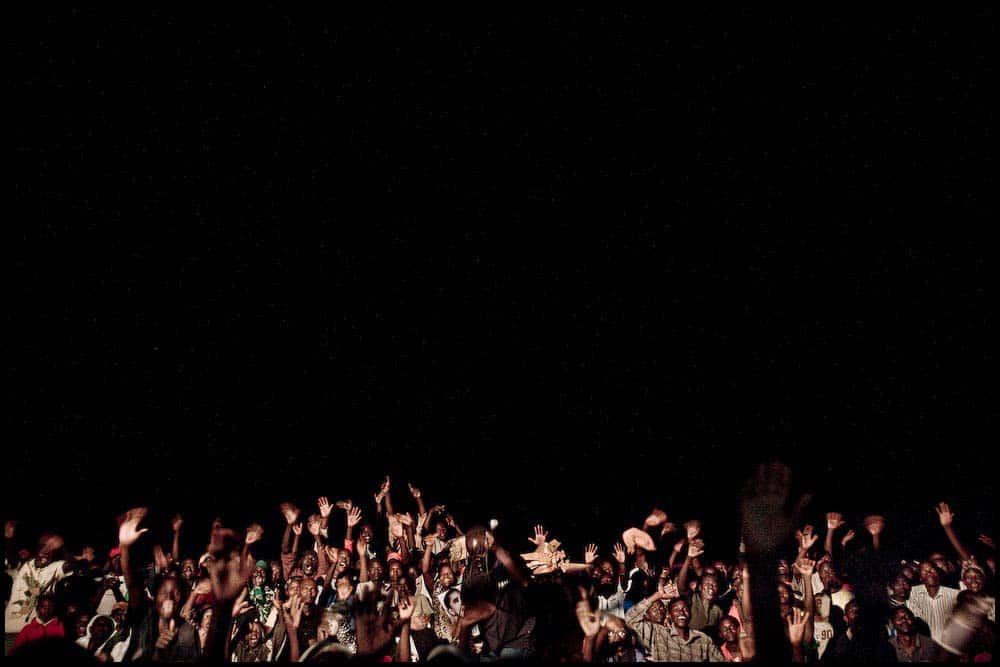 Obama's inauguration day in Kogelo, Kenya (2009). Image credit Zoriah via Flickr.